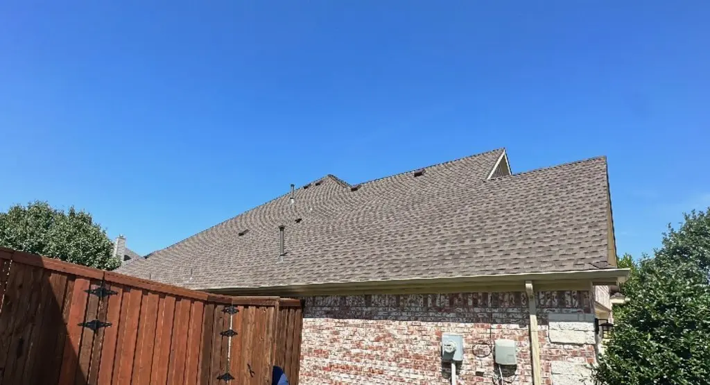 Completed roof replacement project in Iowa City